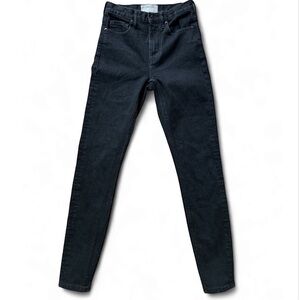 EVERLANE Black Skinny Jeans Classic Style high rise sz24